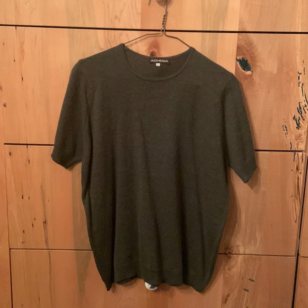 T-shirt in wool material